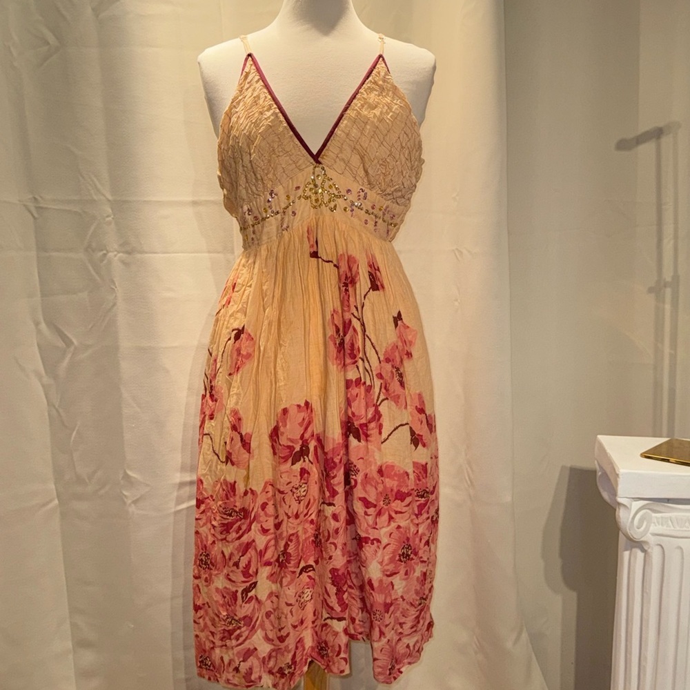 Y2K Floral Signature JMB Dress